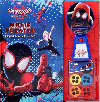 Cover of Marvel Spider-Man: Into the Spider-Verse Movie Theater Storybook & Movie Projector