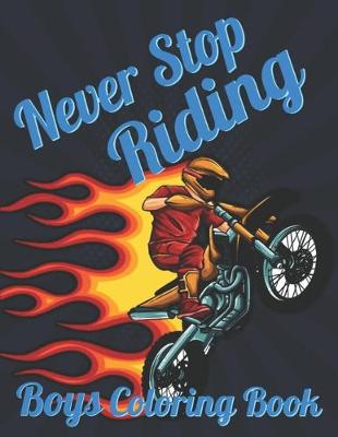 Book cover for Never Stop Riding