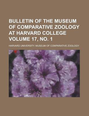 Book cover for Bulletin of the Museum of Comparative Zoology at Harvard College (111)