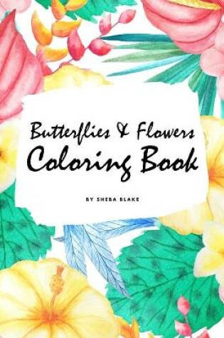 Cover of Butterflies and Flowers Coloring Book for Children (6x9 Coloring Book / Activity Book)