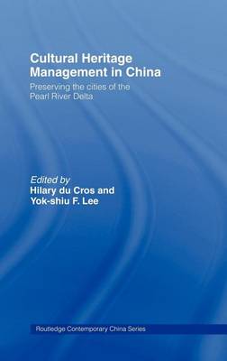 Cover of Cultural Heritage Management in China