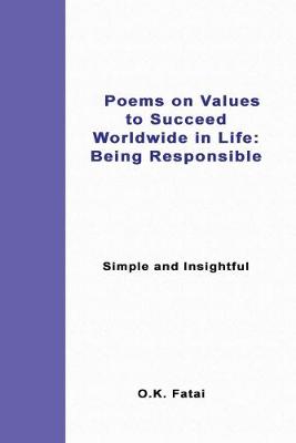 Book cover for Poems on Values to Succeed Worldwide in Life - Being Responsible