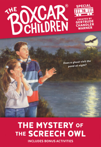 Book cover for The Mystery of the Screech Owl