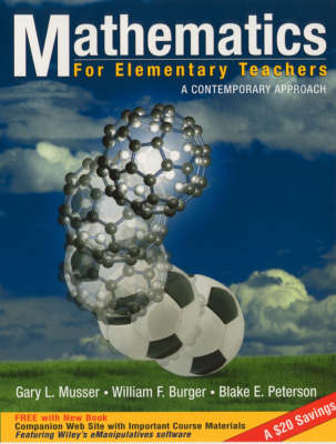 Book cover for Mathematics for Elementary Teachers 6e with Studen t Resource Handbook Set