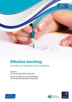 Book cover for Effective Teaching