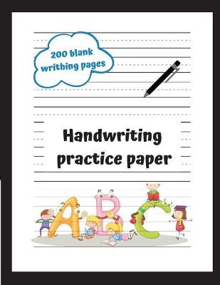 Book cover for Handwrinting Practice Paper For KIds