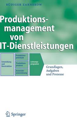 Book cover for Produktionsmanagement von IT-Dienstleistungen