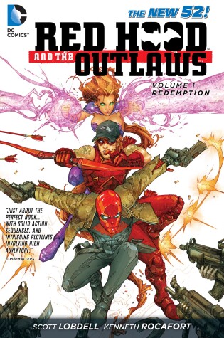 Cover of Red Hood and the Outlaws Vol. 1: REDemption (The New 52)