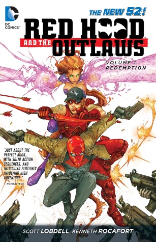 Book cover for Red Hood and the Outlaws Vol. 1: REDemption (The New 52)