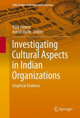 Book cover for Investigating Cultural Aspects in Indian Organizations