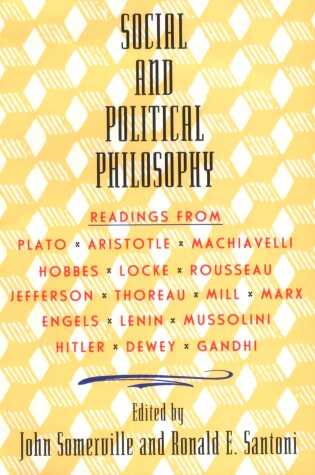 Cover of Social and Political Philosophy