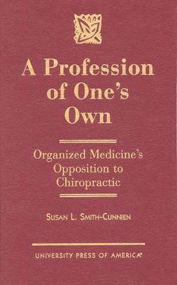 Book cover for A Profession of One's Own