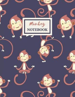 Book cover for Monkey Composition Notebook - Back To School Journal For Boys