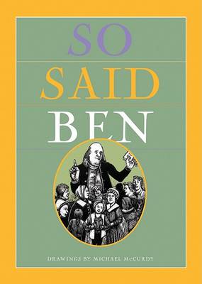 Book cover for So Said Ben