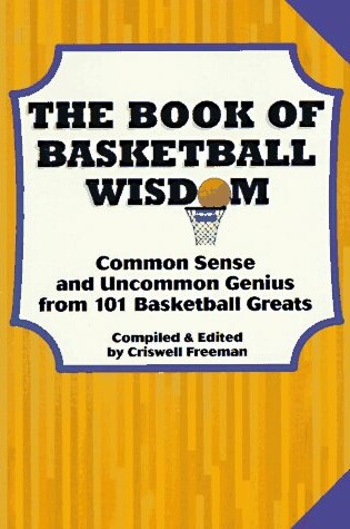 Cover of The Book of Basketball Wisdom