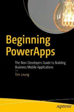 Cover of Beginning PowerApps