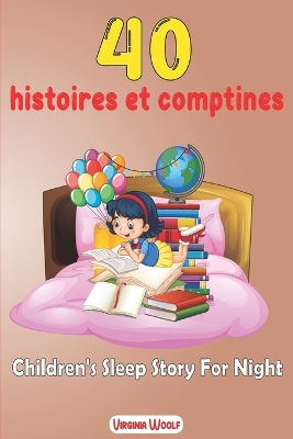 Book cover for 40 histoires et comptines