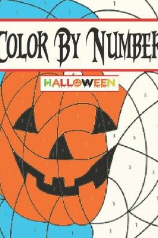 Cover of Color by Number Halloween