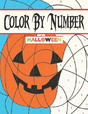 Book cover for Color by Number Halloween