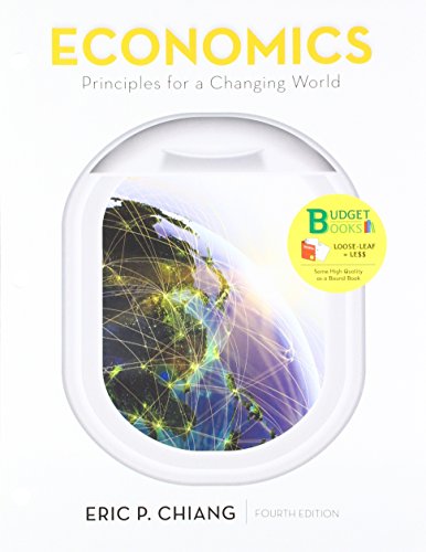 Book cover for Loose-Leaf Version for Economics: Principles for a Changing World