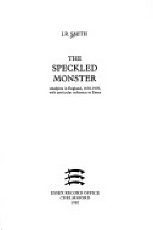 Cover of The Speckled Monster