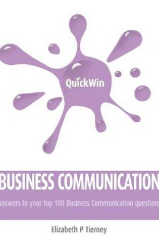 Cover of Quick Win Business Communication