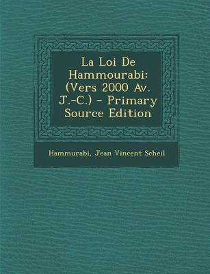 Book cover for La Loi de Hammourabi