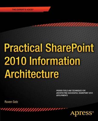 Book cover for Practical SharePoint 2010 Information Architecture