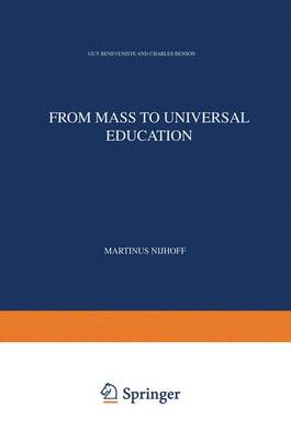 Cover of From Mass to Universal Education