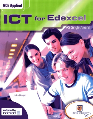 Cover of GCE AS Applied ICT (Edexcel) Units 1-3