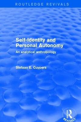 Book cover for Revival: Self-Identity and Personal Autonomy (2001)