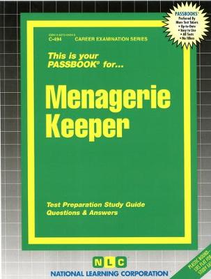 Book cover for Menagerie Keeper