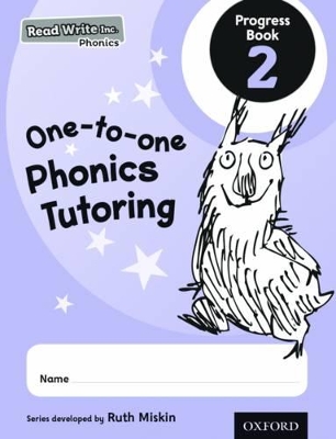 Book cover for Read Write Inc. Phonics: One-to-one Phonics Tutoring Progress Book 2 Pack of 5