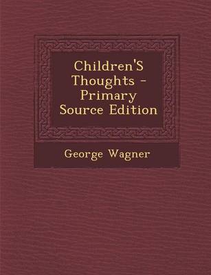 Book cover for Children's Thoughts