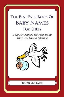 Book cover for The Best Ever Book of Baby Names for Chefs