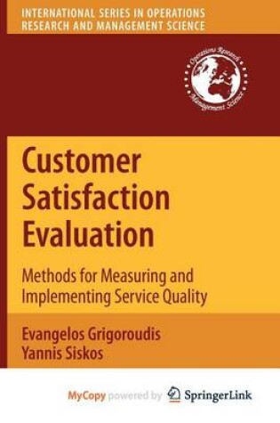 Cover of Customer Satisfaction Evaluation