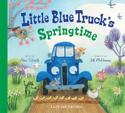 Book cover for Little Blue Truck's Springtime