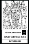 Book cover for The Black Eyed Peas Adult Coloring Book