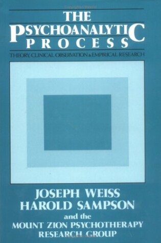 Cover of The Psychoanalytic Process