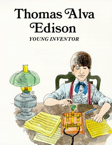 Book cover for Easy Biographies: Thomas Alva Edison