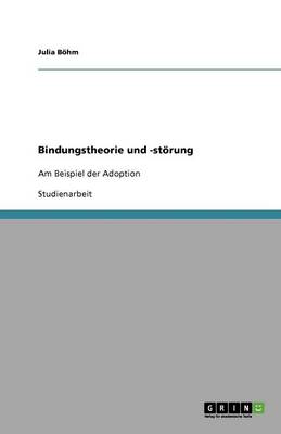 Book cover for Bindungstheorie und -stoerung