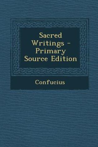 Cover of Sacred Writings