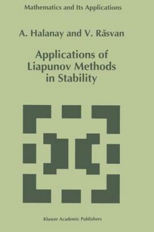 Cover of Applications of Liapunov Methods in Stability