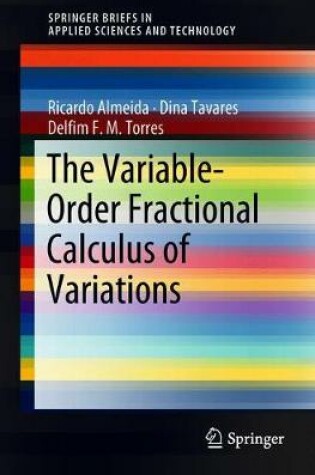 Cover of The Variable-Order Fractional Calculus of Variations