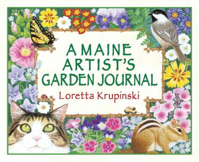 Book cover for A Maine Artist's Garden Journal