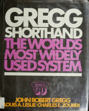 Book cover for Gregg Shorthand