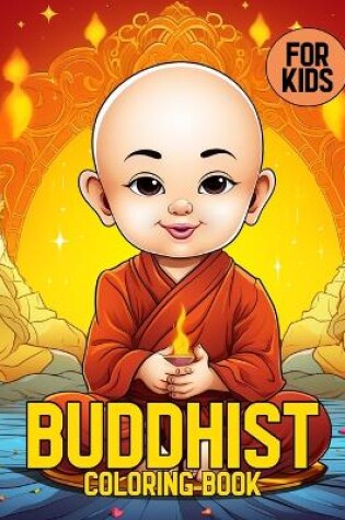 Cover of Buddhist Coloring Book For Kids