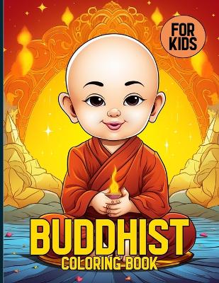 Book cover for Buddhist Coloring Book For Kids