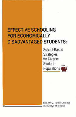 Book cover for Effective Schooling for Economically Disadvantaged Students