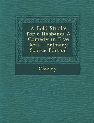 Book cover for A Bold Stroke for a Husband